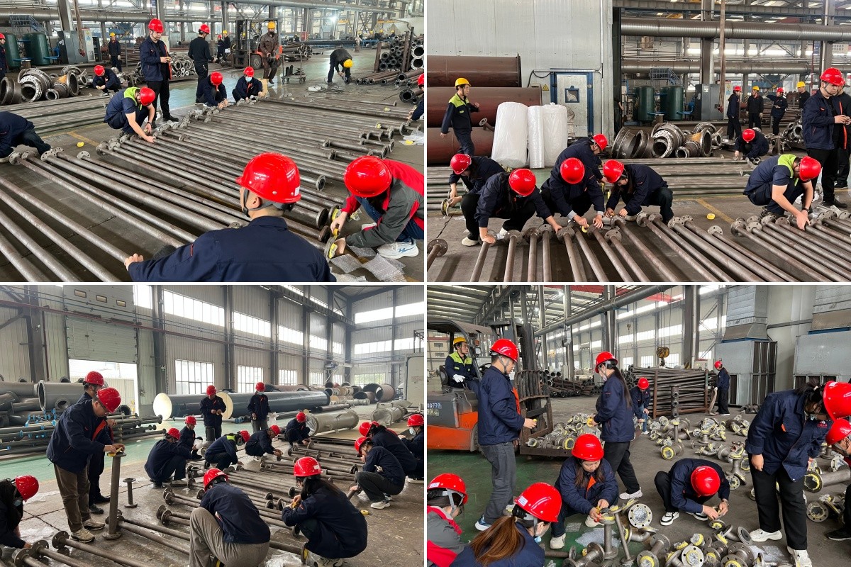 全員齊上陣，共筑“襯膠”魂——后勤各部門馳援一線保交付